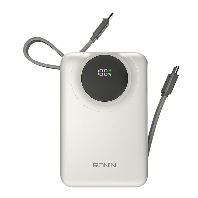 Home
PowerBanks
Megawatt | R-4055 30000 mAh Power Bank
Megawatt | 30000 mAh Power Bank

65 Watt Fast Charging | Dual Attached Type-C Cables | Charges Laptop