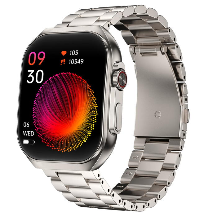 Elite Smartwatch
Stainless Steel Smartwatch | Amoled Curved Dis