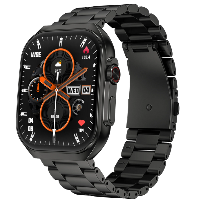 Elite Smartwatch
Stainless Steel Smartwatch | Amoled Curved Dis